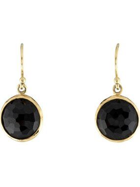 IPPOLITA 18K 750 YELLOW GOLD SPINEL SMALL DROP EARRINGS